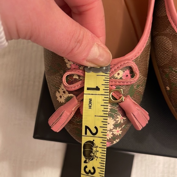 COACH- NWT- FG2563- signature floral ballet flat - size 6.5 - Picture 11 of 11
